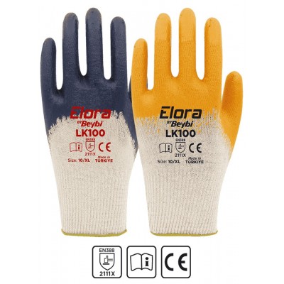 Beybi LK100 Pamuk Nitril Eldiven