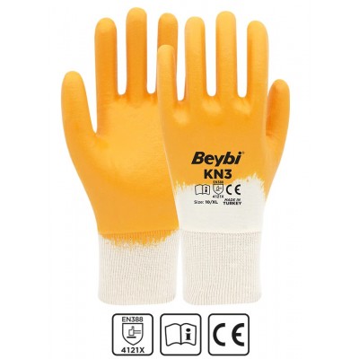 KN3 Pamuk Nitril Eldiven
