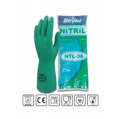 NTL38 Nitril İş Eldiveni